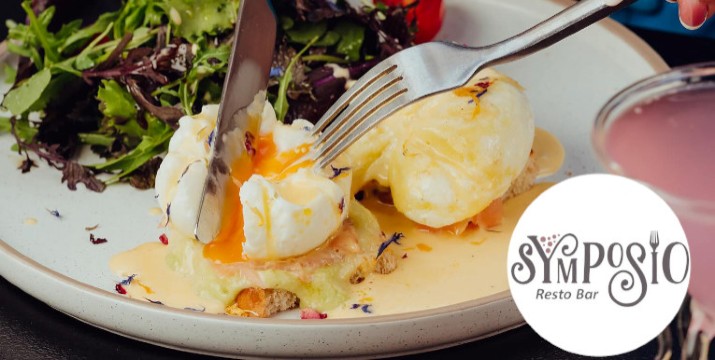 20€ από 32€ για Brunch 2 Ατόμων με Ελεύθερη Επιλογή από τον Κατάλογο (2 Καφέδες ή Τσάι ή Σοκολάτα Ρόφημα + 2 Πιάτα από τον Κατάλογο του Brunch) στο Symposio Resto Bar στο Σύνταγμα.